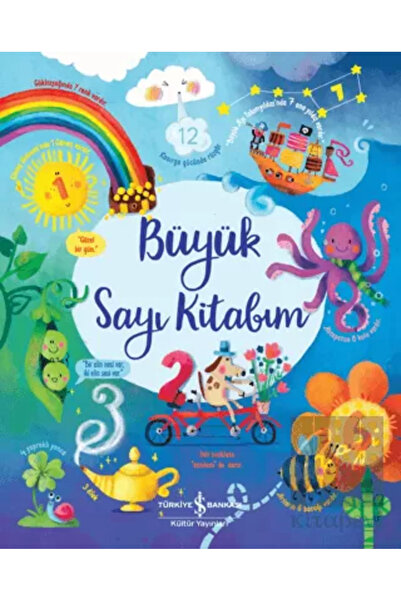 TÜRKİYE İŞ BANKASI KÜLTÜR YAYINLARI Büyük Sayı Kitabım (Ciltli)