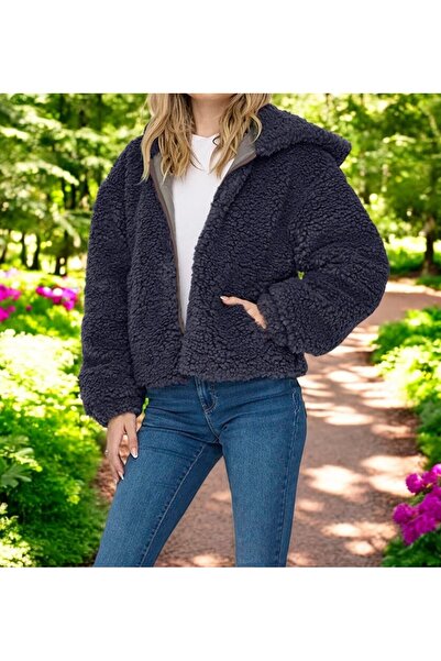 Barbora Kışlık Özel Tasarım Peluş Ceket
