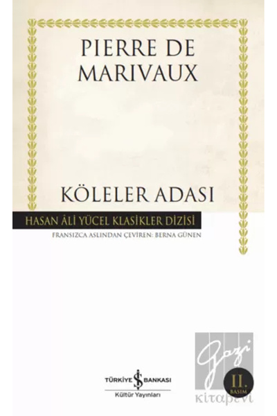 TÜRKİYE İŞ BANKASI KÜLTÜR YAYINLARI Köleler Adası