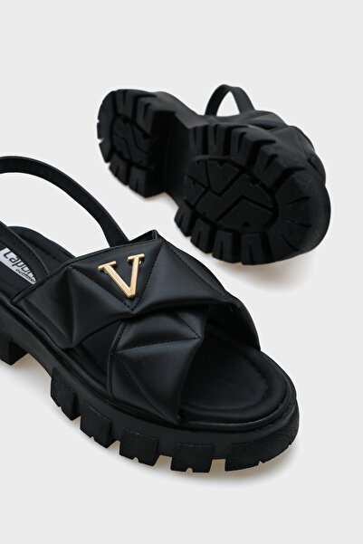 Capone Outfitters Dámské sandály Chiquita s tlustou podrážkou s páskem na kotník Comfort Sole