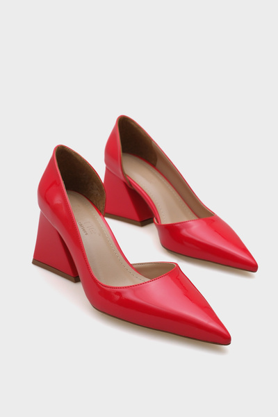 Capone Outfitters Romy Pointed Toe Mid Heeled Women's Shoes