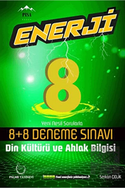 Palme Yayınevi Palme Yayınları 8. Sınıf Enerji Din Kültürü Ve Ahlak Bilgisi 8...
