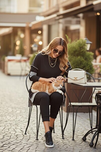 Mossta Black Long Sleeve Two Thread Suit