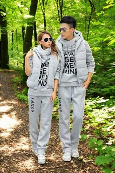 Barbora Kışlık Üçlü Sevgili Kombini Erkek Takım