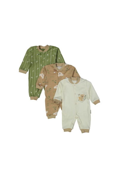 Necix's 223116 Bebek Koala Baskılı 3'lü Tulum