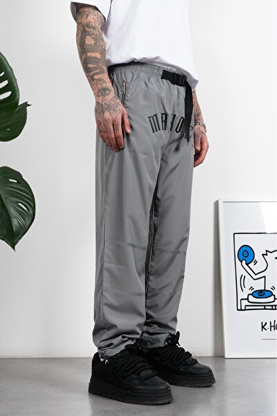 Super Rare Track Jogger Pants with Reflector Detail Pl1634Gr