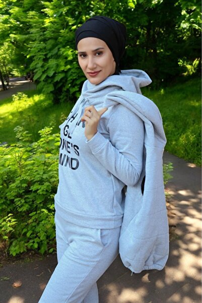 Barbora Kışlık Günlük Sevgili Kombini Üçlü Kadın Takım