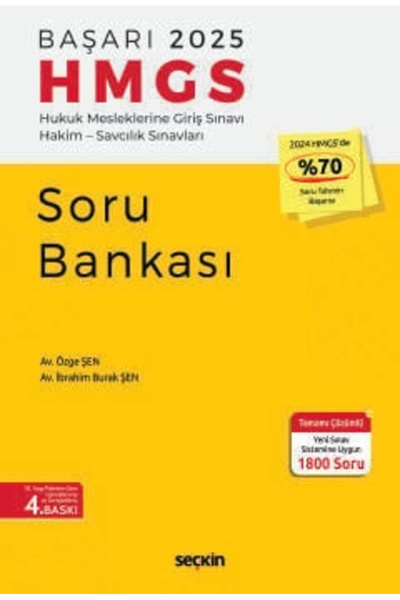 Seçkin Yayıncılık Başarı - HMGS Soru Bankası