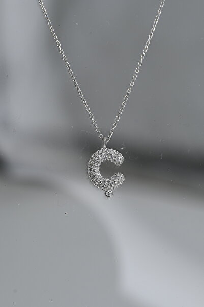 Liman Storage Harf Kolye Ç Harf 925 Ayar Gümüş Kolye