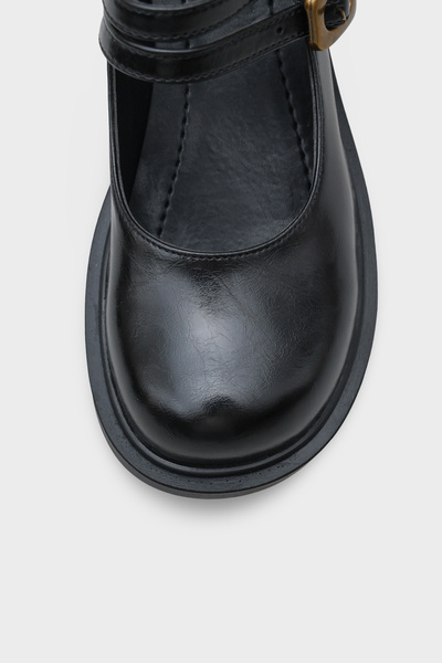 Capone Outfitters Жіночі туфлі Mary Jane з подвійною пряжкою