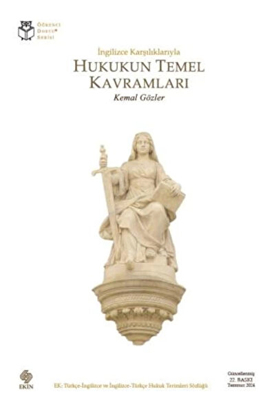 Ekin Basım Yayın Hukukun Temel Kavramları Kemal Gözler