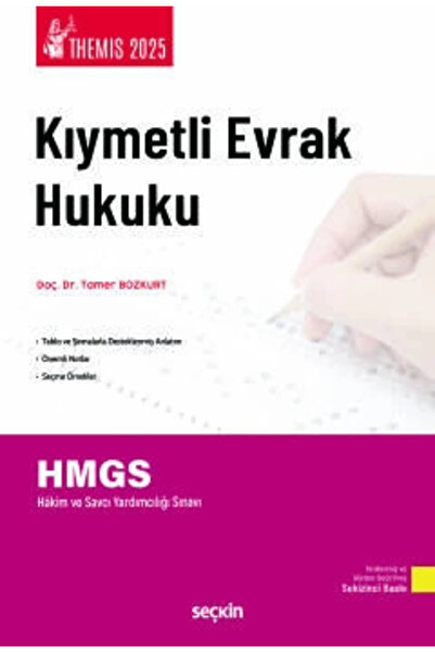 Seçkin Yayıncılık THEMIS - Kıymetli Evrak Hukuku - Konu Anlatımı Ticaret Huku...