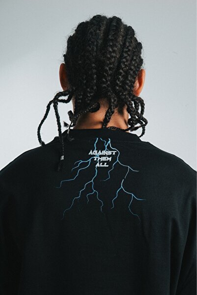 No Future Troubled Blood Oversized Sweatshirt Nf0556Sy