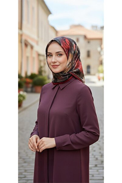 Baştacı SOFT 0400 KOYU BORDO EŞARP