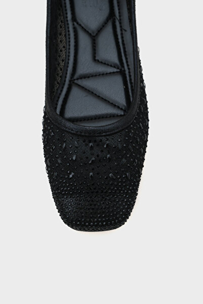 Capone Outfitters Dámské baleríny Adore Blunt Toe Stone Lace