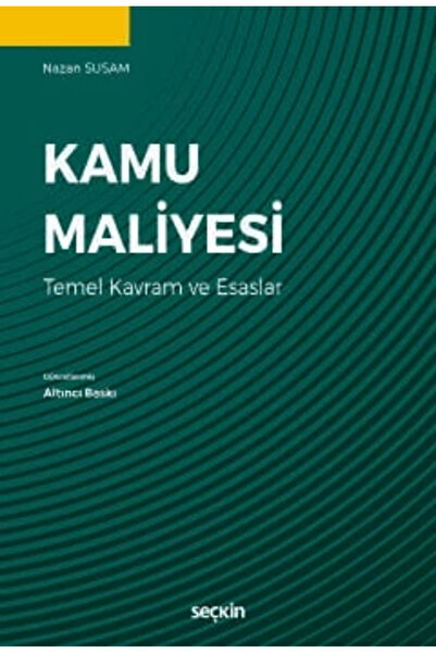 Seçkin Yayıncılık Kamu Maliyesi Nazan Susam