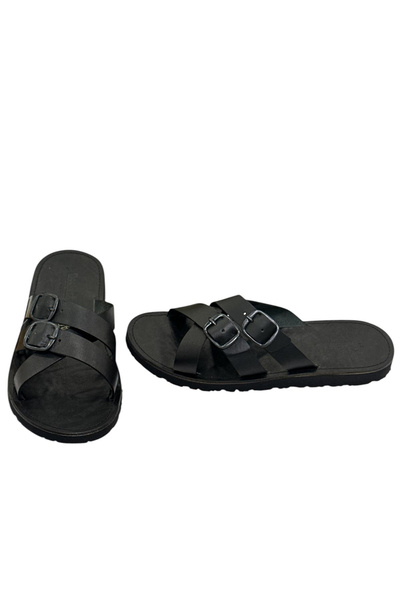 Dockers By Gerli 216360 Black Men's Leather Slippers