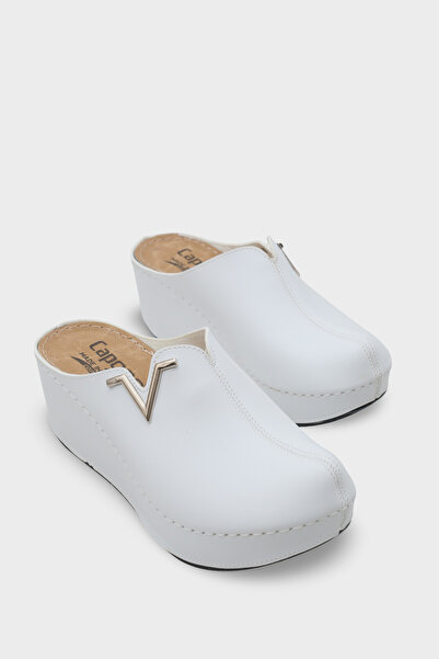 Capone Outfitters Papuci de mama cu toc pană, anatomici, moi, confortabili