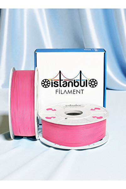 İSTANBUL FİLAMENT 3D Baskı PLA Filament Pembe 1 Kg Ø 1,75mm ± 0,05 Mm