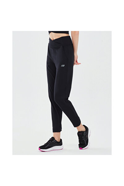 SKECHERS S241134-001 W Coll Ankle Women's Bottom Sweatpants Black