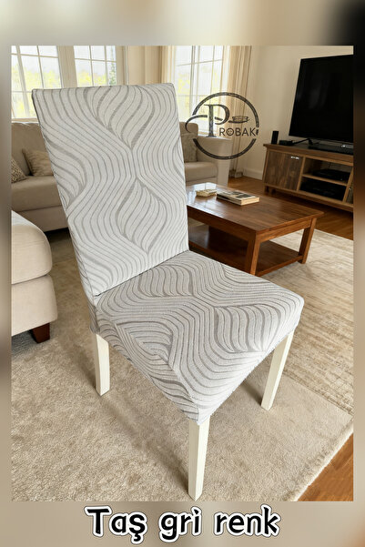 probak Sandalye Kılıfı, Sandalye Örtüsü, Lastikli,likralı Yıkanabılır 1 Adet sandalye kılıf