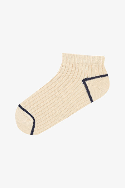 Penti Boy's Natural Lines Multicolored 4-Piece Booties Socks