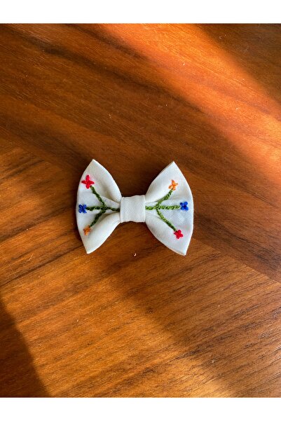 EGOMİ Embroidered Hairless Doll Hairpin (1 Piece)