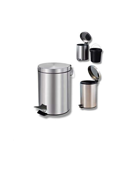 AR 8-liter stainless steel trash can