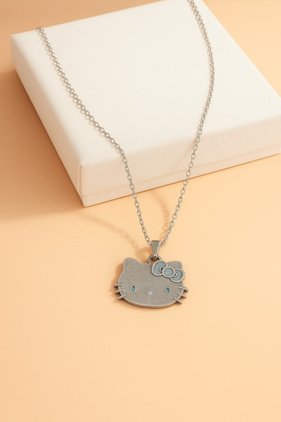 MakeWell Hello Kity Kuromi Figures Designed Chain Children's Necklaces