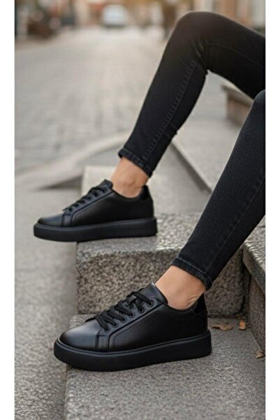 homiro Чоловічі чорні кросівки на шнурівці зі спортивною підошвою