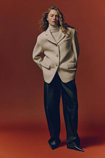 H&M سترة ذات صف واحد من الأزرار