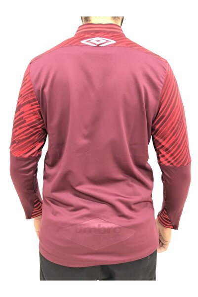 UMBRO Tc-0211 Plus Camp Jacket Hooded Sweat Tracksuit Top Men's Jacket Bordo