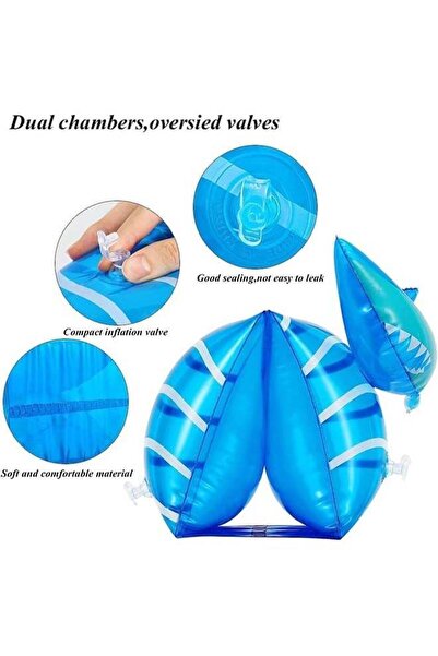 fulina Arm Floaties for Kids, Cartoon Swimming Armbands Floaties Water Wings Sleeves, Swimming Ring