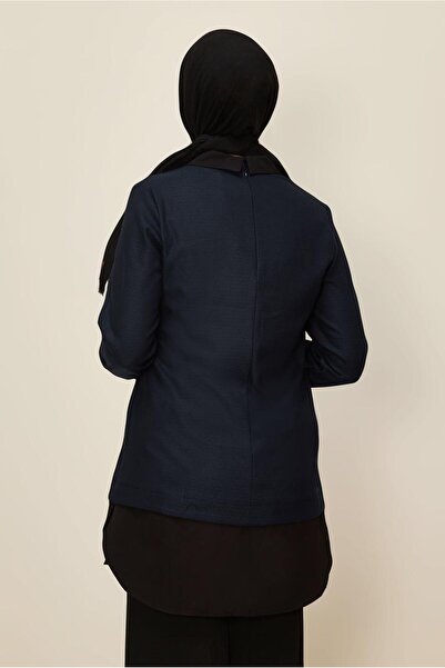 Alvina ΠΙΣΤΙΚΟ ΤΟΥΝΙΚ ΜΕ ΛΕΠΤΟΜΕΡΗ ΚΟΜΜΑ ΠΟΥΚΑΜΙΣΟ 42444