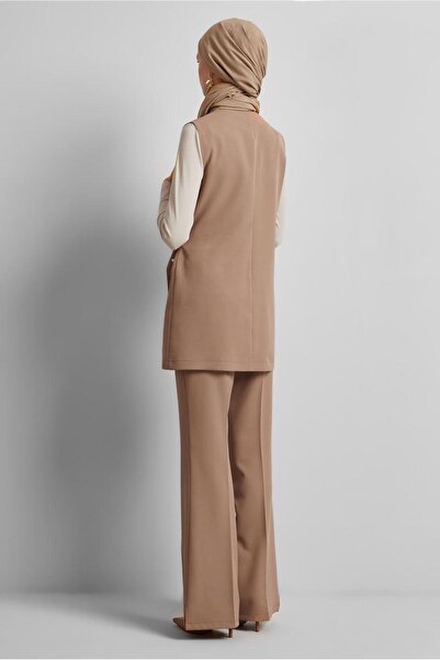 Alvina Belted Vest Pants Suit 45383