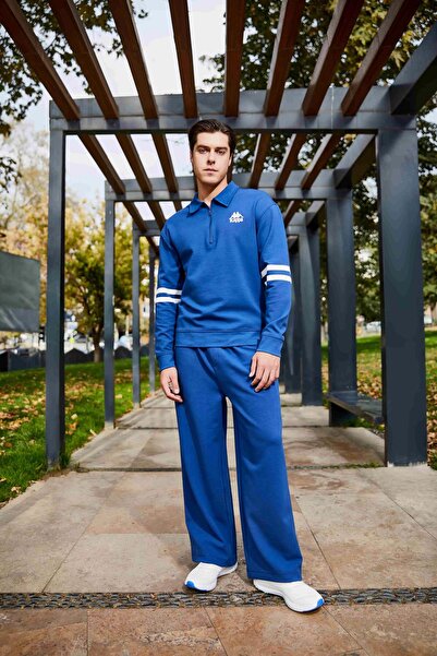 Kappa Porte Sweatshirt Erkek Lacivert Regular Fit Sweatshirt