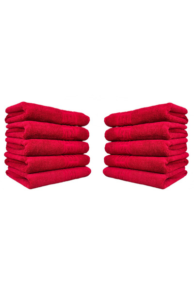 Anılsan Greek hand towels, pack of 10 - 50x90 cm, 100% cotton, spa and hotel towels