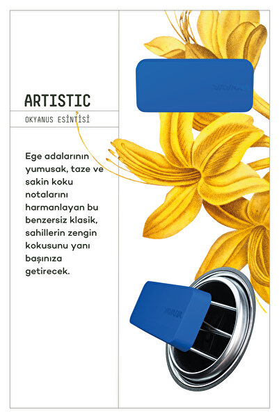 BE IN A GOOD MOOD Araba Klima Kokusu, Flat Oto Kokusu, Profesyonel Otomobil Kokusu - Artistic