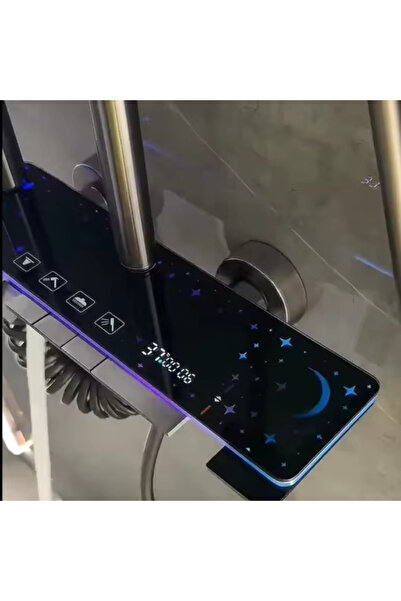 Sanlux Set de duș Galaxy – cu efect LED, Display si 4 functii de spalare, MTZ4