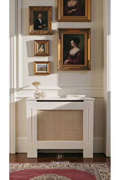 Home Bemonte Home Samanyolu Petek Kaplama, [140 cm] Petek Kapama, Kalorifer Kaplaması, Petek Önü Dresuar