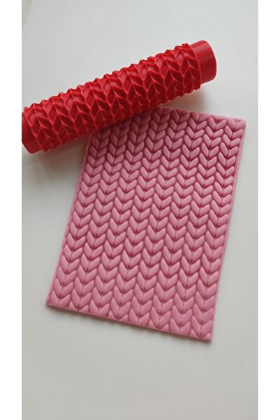Roll3d Polimer Kil Desen Verici Merdane/ Örgü / Desen Oklavası / Polimer Kil ...