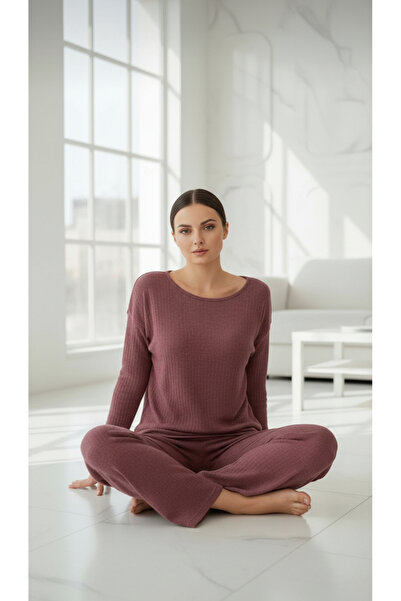 trendlina Knitwear Camisole Double Set