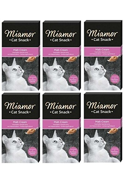 Miamor Cream Malt Maya Kedi Ödülü 6 X 15 gr 6 Lı Paket