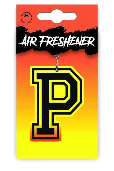 Duftpalm P Harf Tasarımlı Dekoratif Araç Kokusu ve Aksesuarı