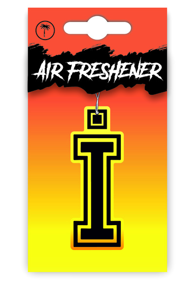 Duftpalm İ Harf Tasarımlı Dekoratif Araç Kokusu ve Aksesuarı