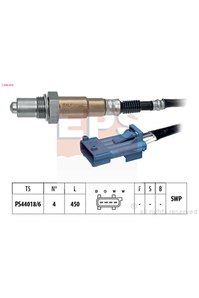 Eps Sonda Lambda Citroen C2/C3 1/C4 2 Mini Mini