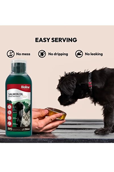 Bioline Norwegian Salmon Oil Energy And Vitality Dog And Cat - 250ML