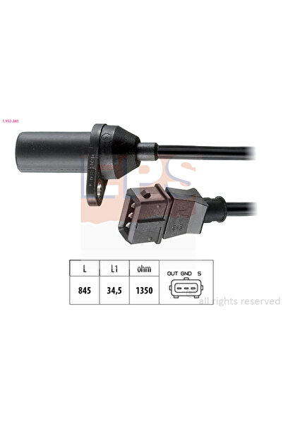 Eps Senzor Impulsuri Arbore Cotit Fiat Panda/Seicento / 600