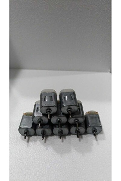 10 Adet, Deney Motoru, Dc Motor, Mini Motor, Elektrik Motoru