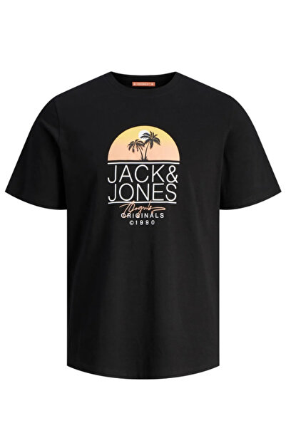 Jack & Jones Ανδρικό μπλουζάκι Jorcasey Black - 12255238   ss